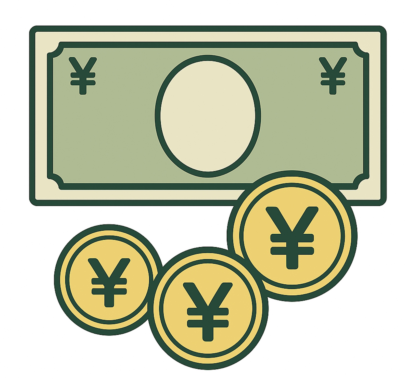 現金払い